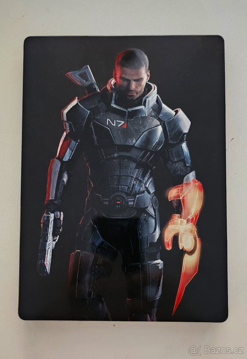 Mass Effect 3 PS3 – SBĚRATELSKÝ STEELBOOK 100% stav