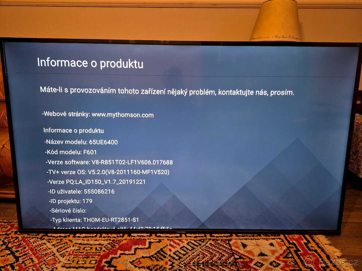 Televize Thomson 65" SMART