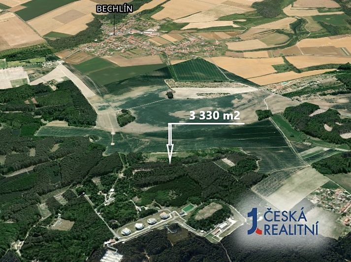 Prodej pole, 3330 m², Litoměřice