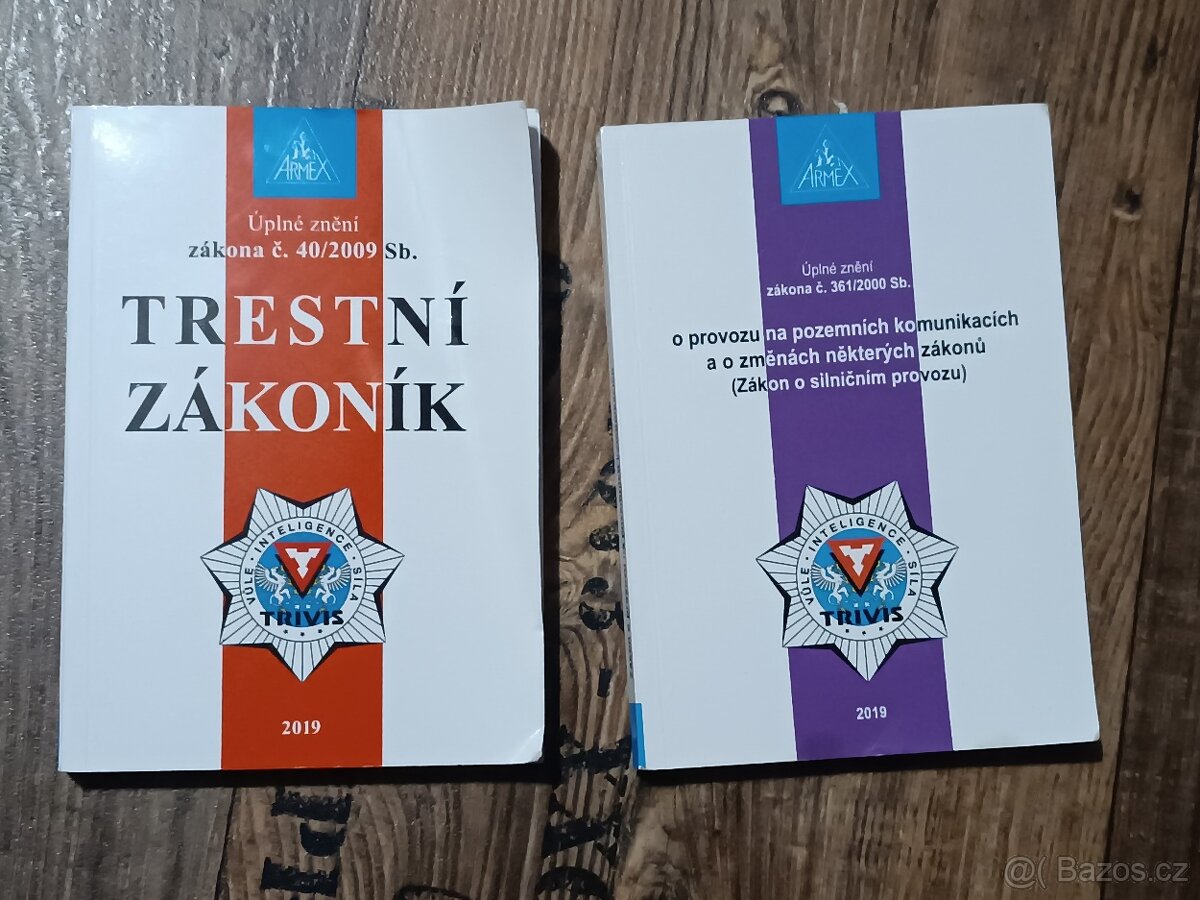 Trestní zákoník + Zákon o silničním provozu 2019