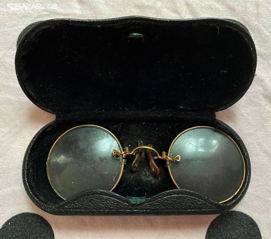 Retro starožitné brýle CVIKR