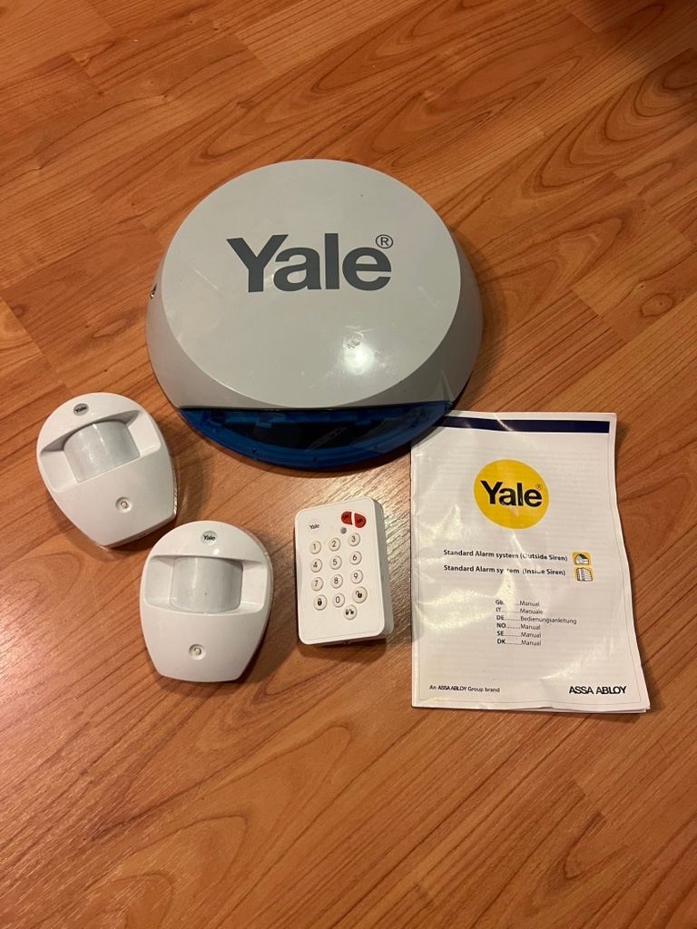Alarm - Siréna Yale SR-BX Gray