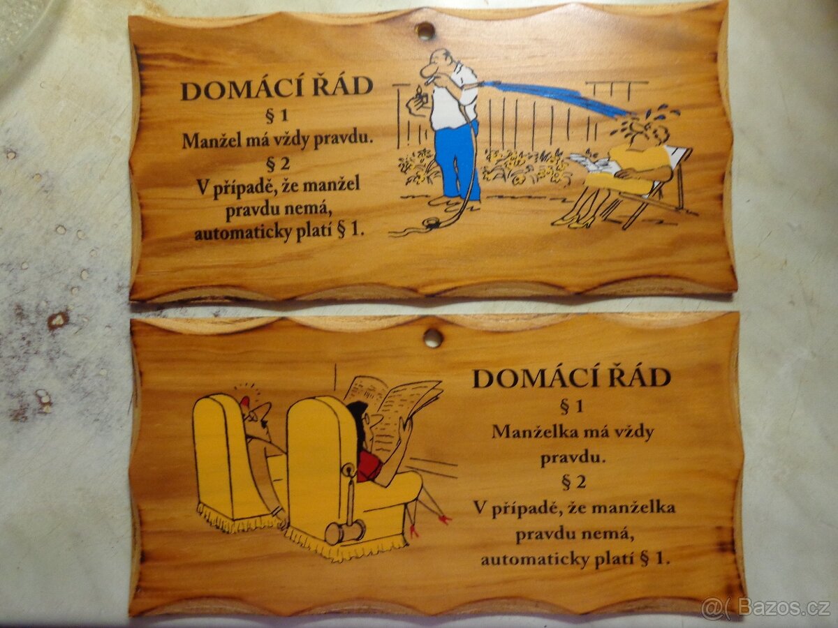 Různé dárkové předměty