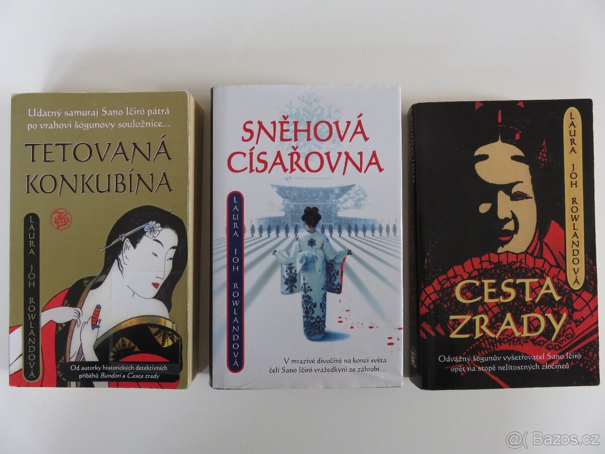 3 knihy od L. J. Rowlandové, levně