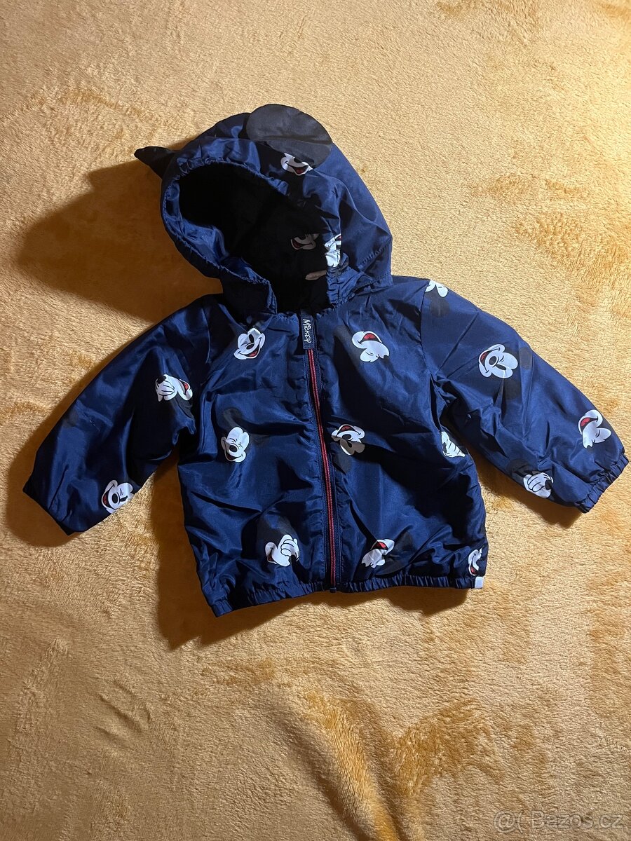 Prechodná bunda Mickey Mouse H&M veľ.68