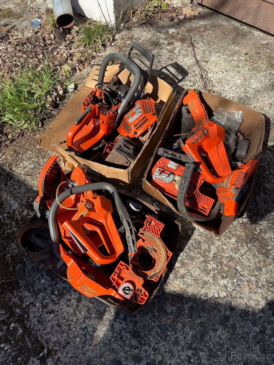 Husqvarna tři ks na opravu nebo ND