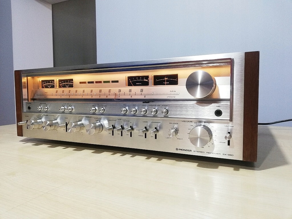 PIONEER SX-980 MONSTER STEREO RECEIVER
