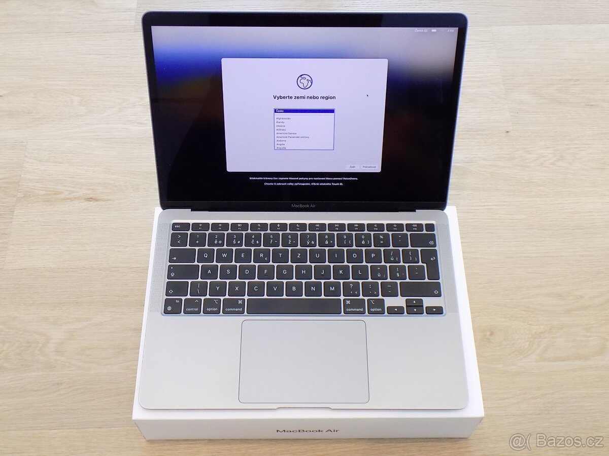 APPLE MacBook Air 13,3" (2020) / M1 / 16GB RAM / 1TB / CZ /