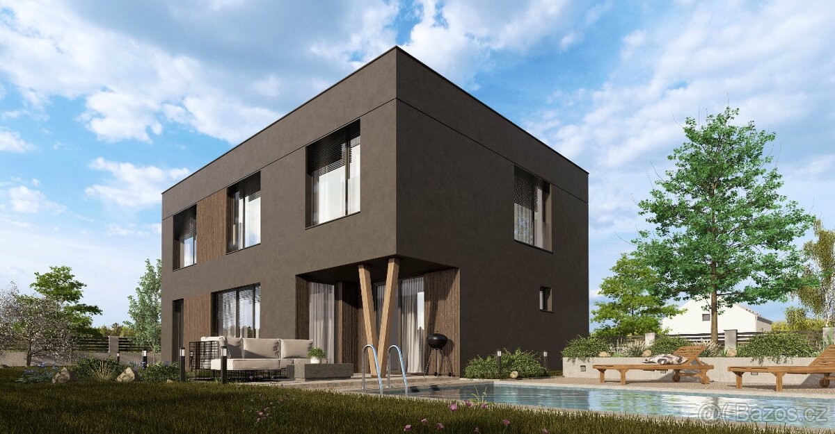 Moderní dům ILO 155P na klíč: Úsporné bydlení bez starostí