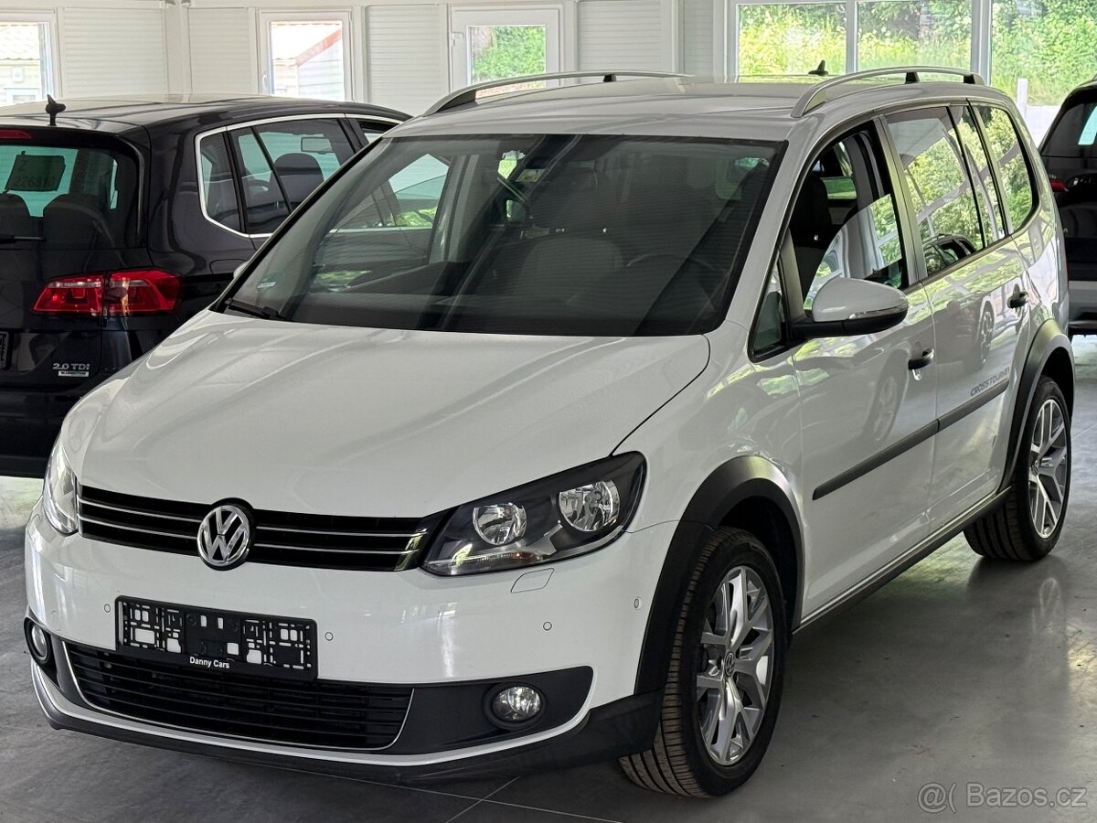 VW TOURAN 2.0TDI 103kw, MY2014, edice CROSS, NAVI, TAŽNÉ