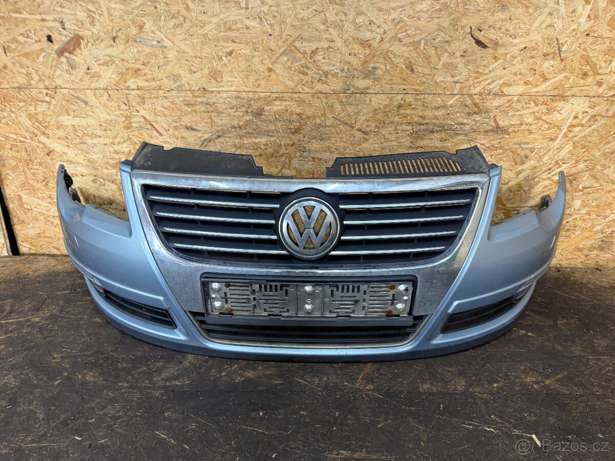 KOMPLETNÍ PŘEDNÍ NÁRAZNÍK VOLKSWAGEN PASSAT B6 LB5M