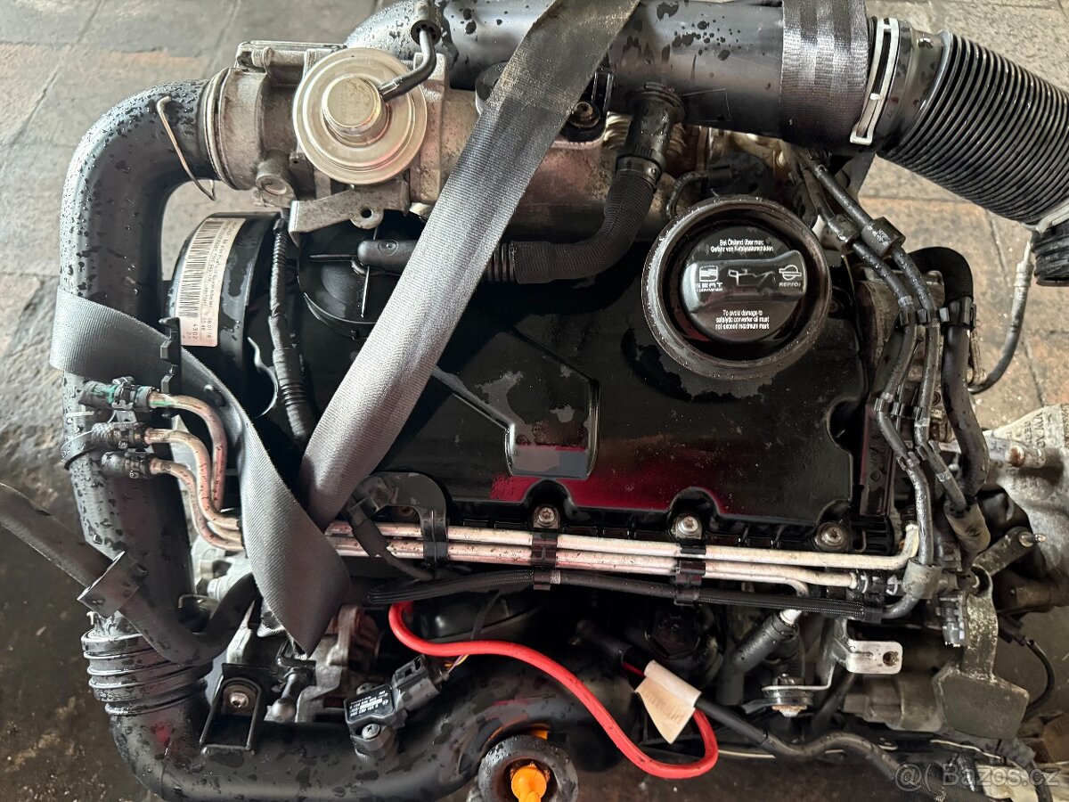 Motor + prevodovka BXE 1.9 TDI
