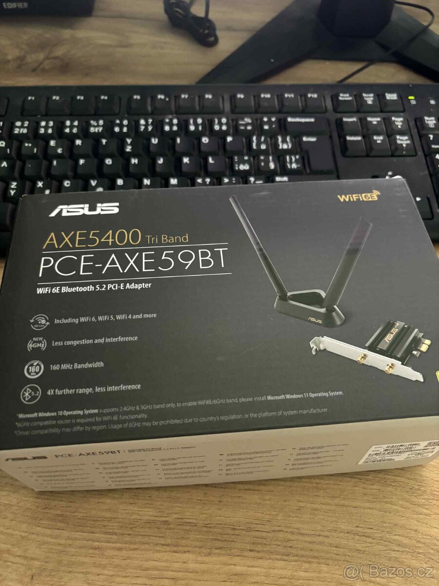 ASUS PCE-AXE59BT - WIFI a Bluetooth