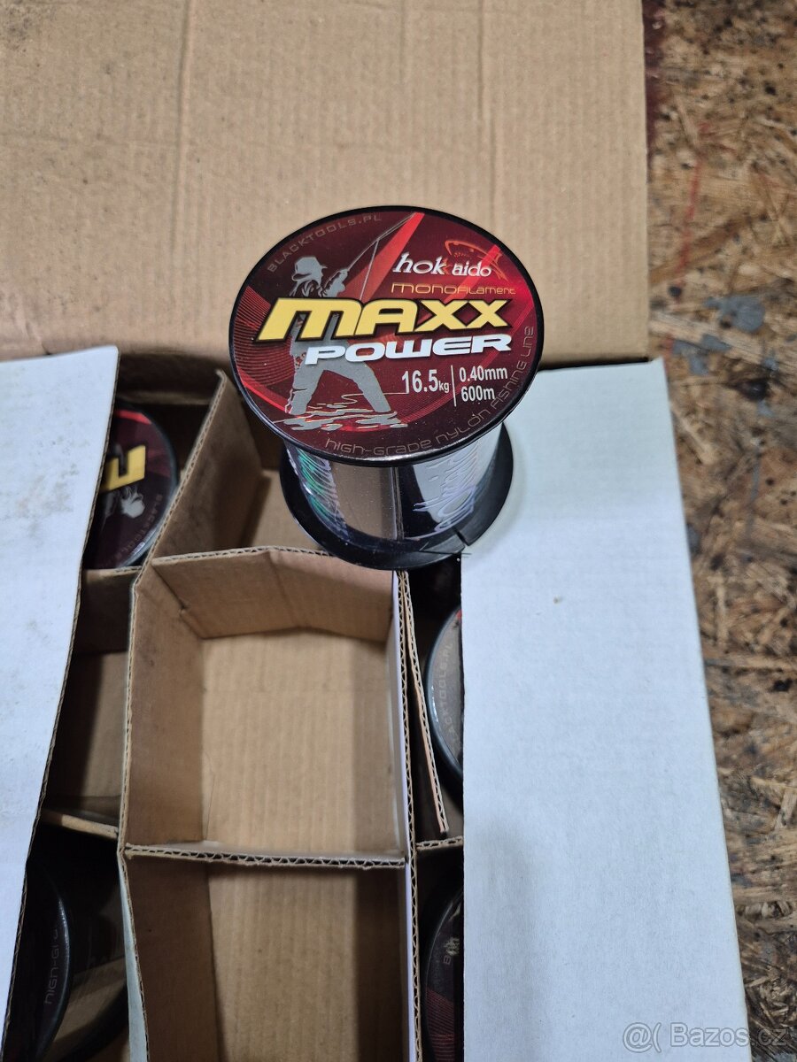 Rybářský vlasec Maxx Power 0,4mm 16kg 600m
