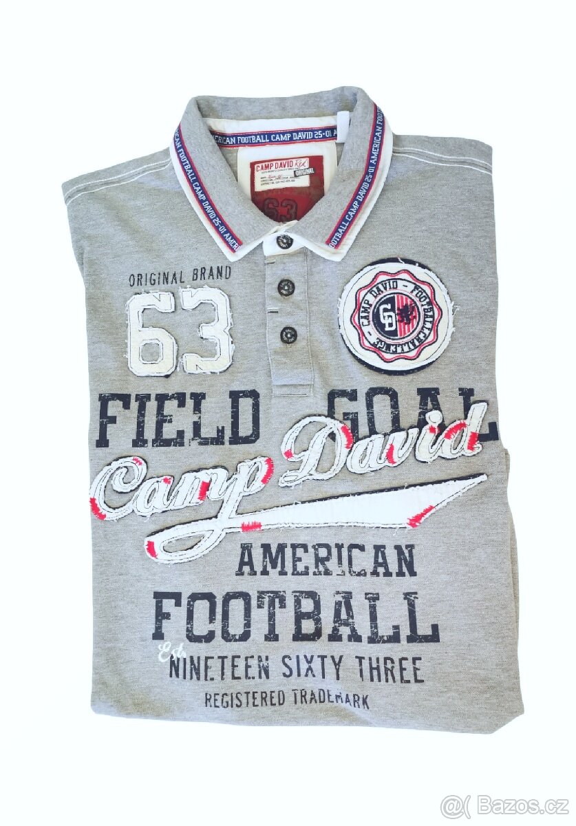 Camp David premiun originál úplně nové triko vel 3XL