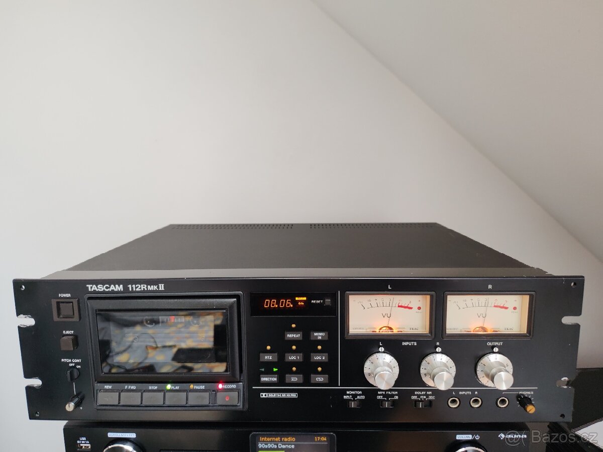 TapeDeck (TEAC) TASCAM 112R MKII + dálka