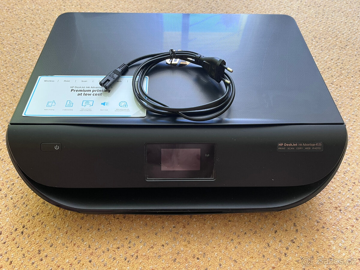 Tiskárna HP Deskjet 4535 Ink Advantage All-in-One
