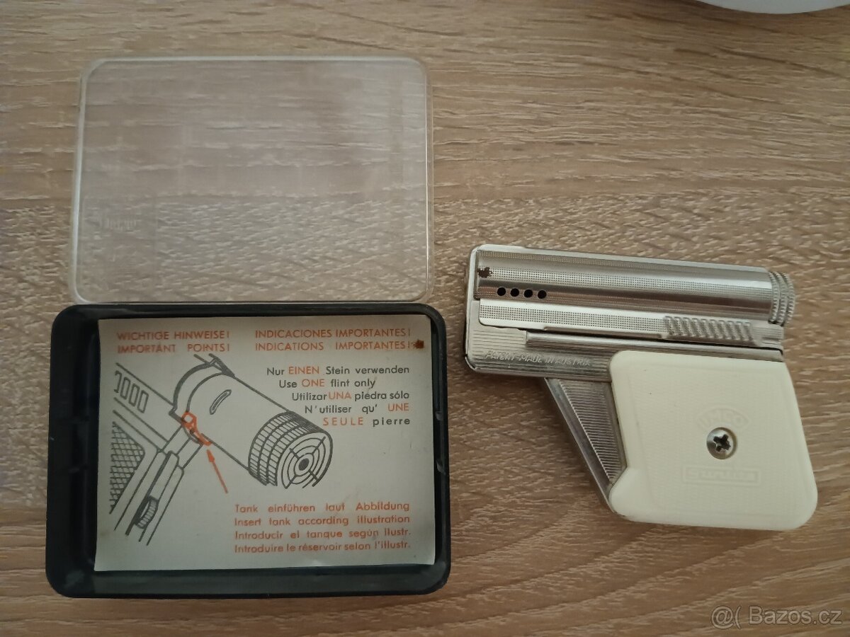 Prodám - Starý zapalovač- IMCO 6900 - pistole - gunli