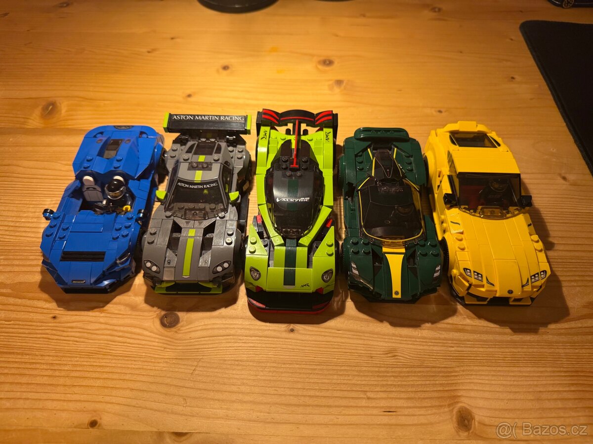 Lego Speed Champions McLaren, Aston Martin Set, Lotus, Supra