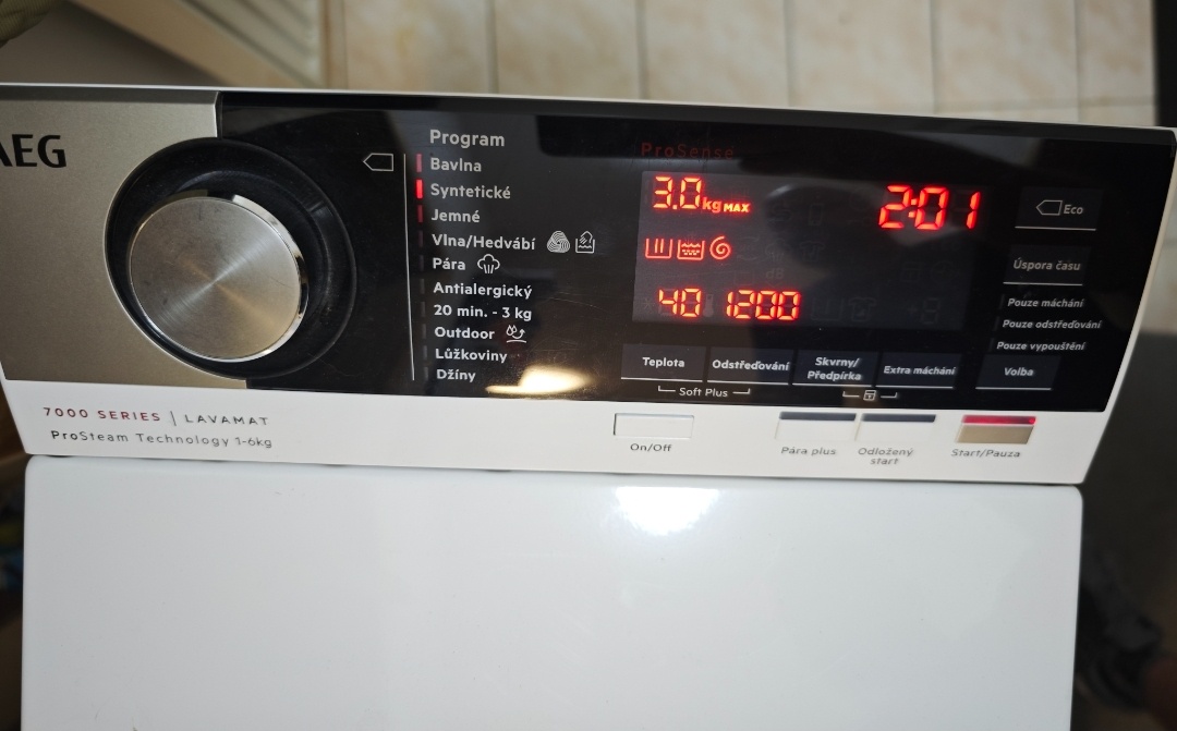 AEG 7000 6kg A+++, 1500ot. Fuzzy Logic,LTX7C562C