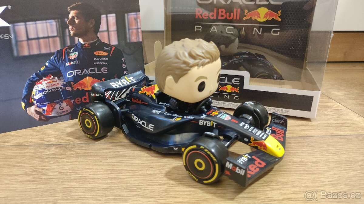 Max Verstappen - funko pop formula + podpis karta