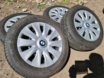 zimní R16" plechové disky 5x120 7jx16 et31 pneu