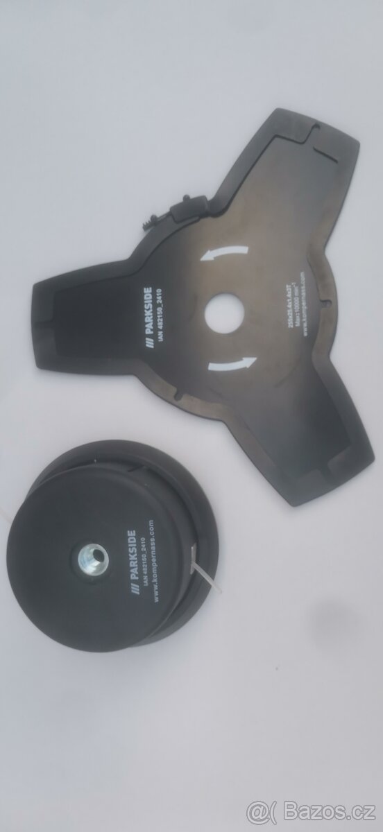 Struna a trojzubec na benzín kosu Parkside