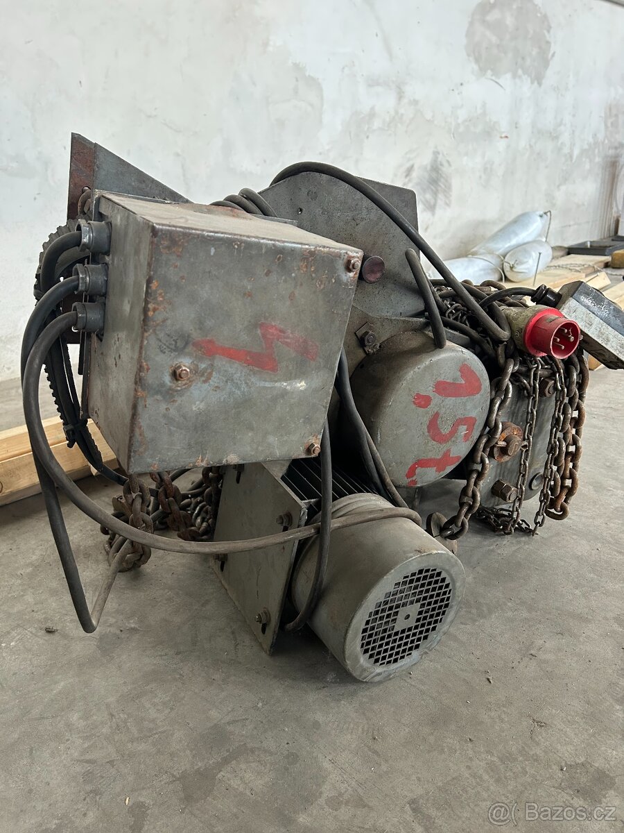 Elektrická kočka 1,5 t