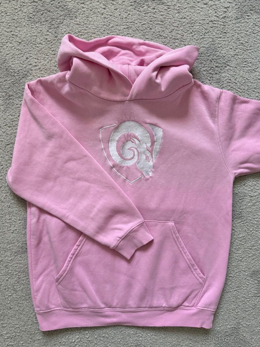 Mikina růžová HC Berani Zlín, vel. 140