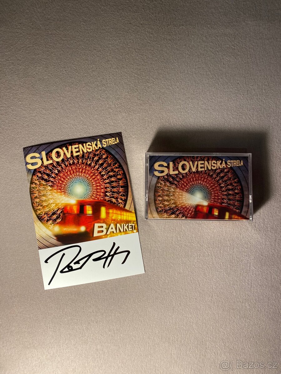 Mc kazeta Banket - Slovenská strela + podpiskarta