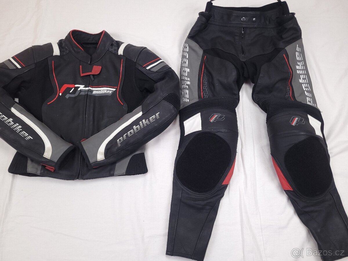 Probiker PRX-16 dámska kožená moto kombinéza XS 34/17 Krátka