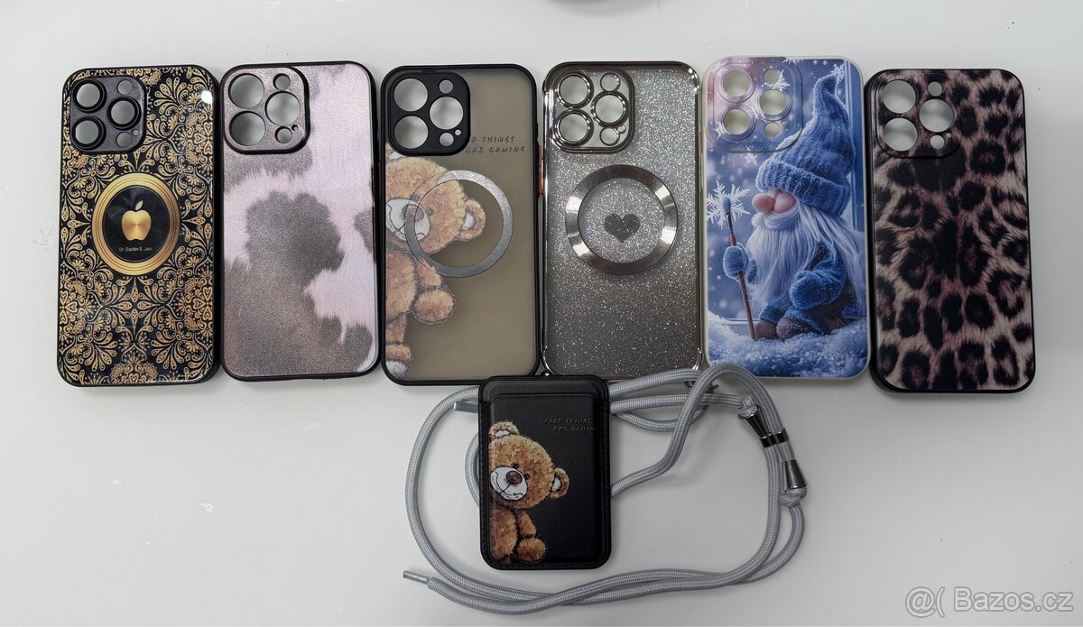Nabízím 8 krytů na iPhone 15 Pro Max