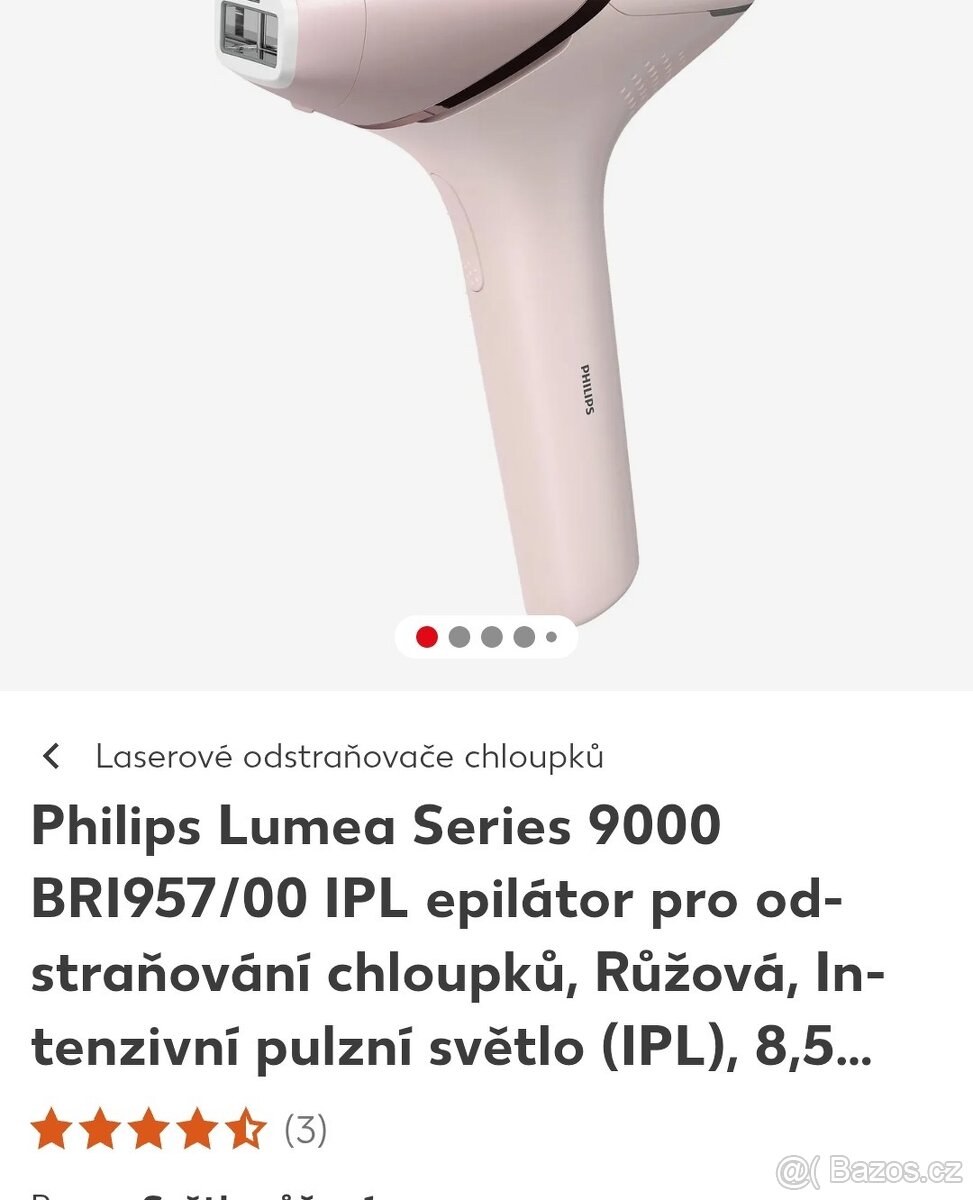 Philips lumea ipl BRI957