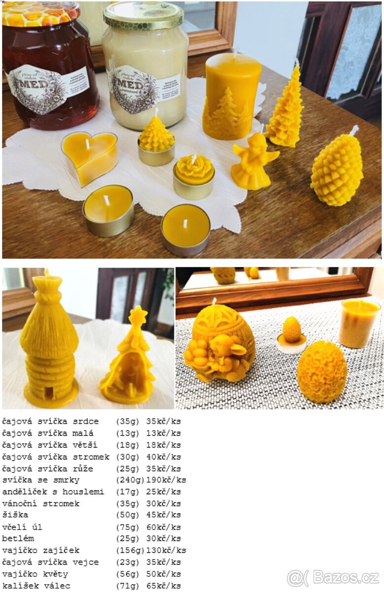 Svicky z vceliho vosku