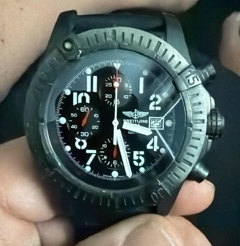 Breitling Super Avenger Blacksteel Chronograph (Ref. M13370)