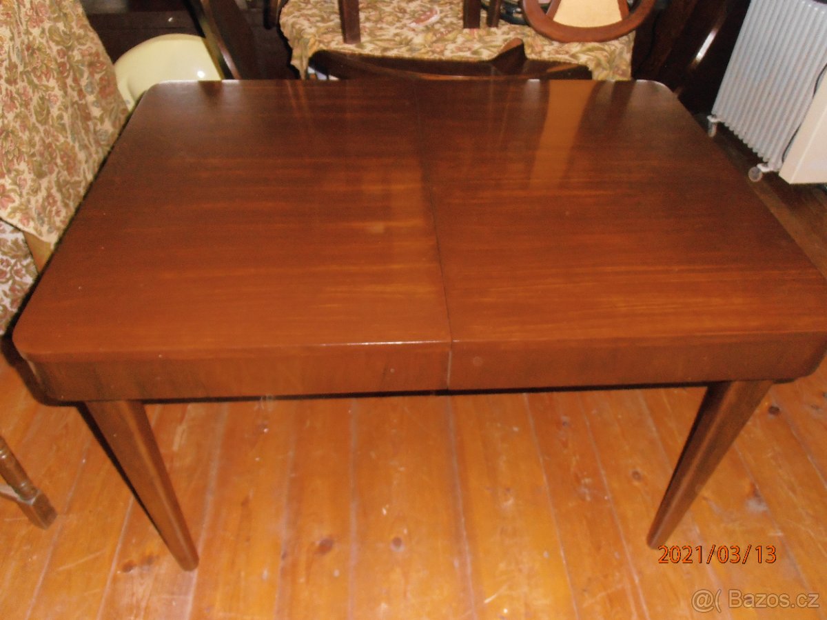 STAROŽITNÝ HALABALA ROZKLÁDACÍ STŮL