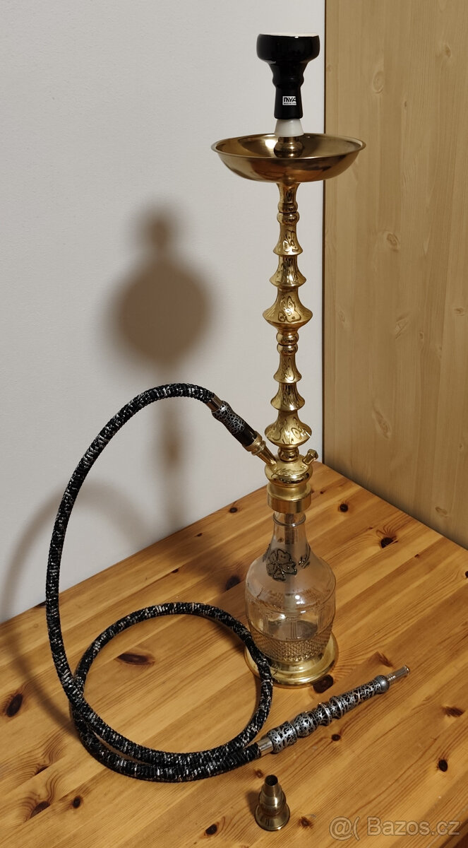 Vodní dýmka, mosazná