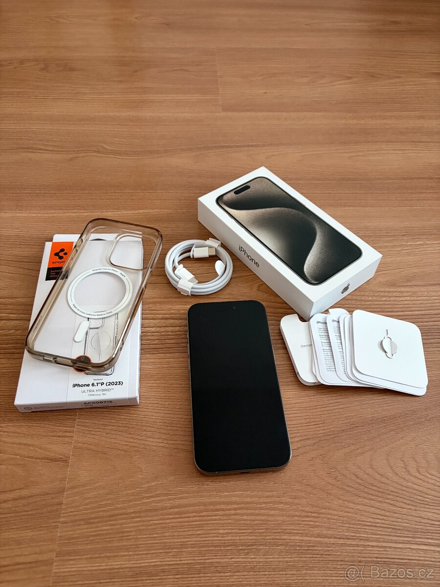 iPhone 15 Pro 256GB Natural Titanium