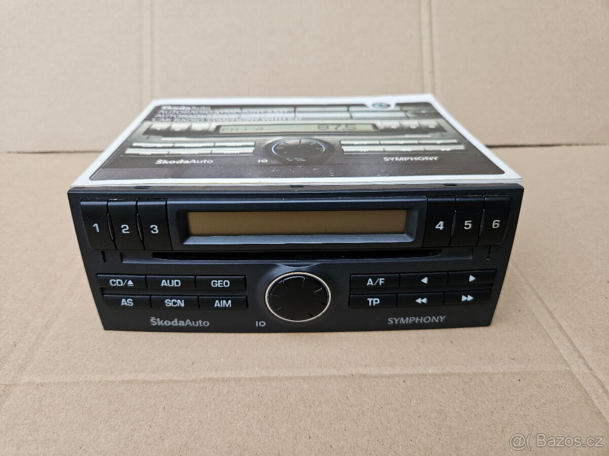 Škoda Fabia 1 Symphony CD autorádio