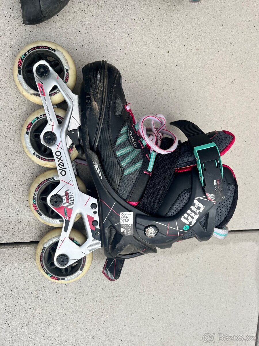 Kolečkové brusle oxelo