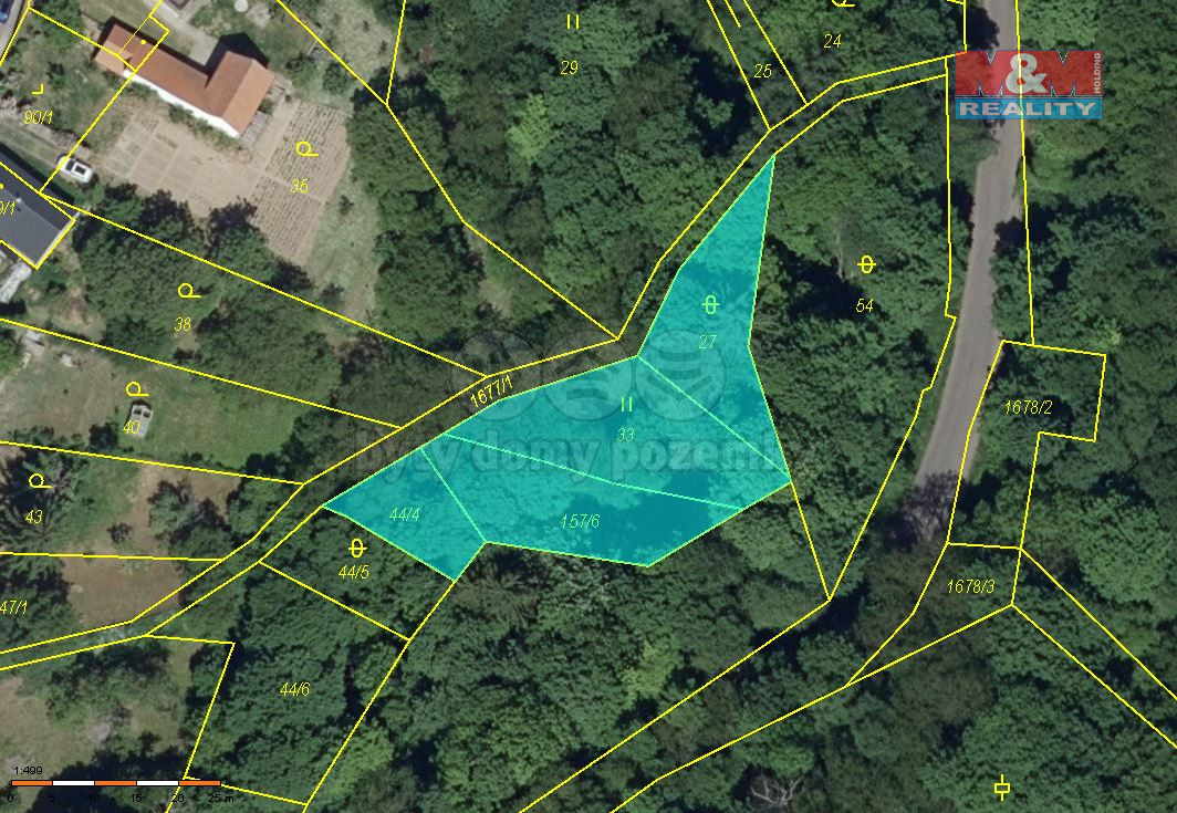 Prodej lesa a ostatní plochy, 1080 m², Liběšice