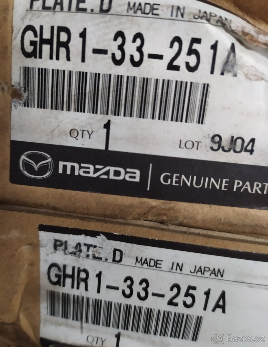 Přední brzdy Mazda 6 GJ/GL GHR133251A  GMY02643ZB