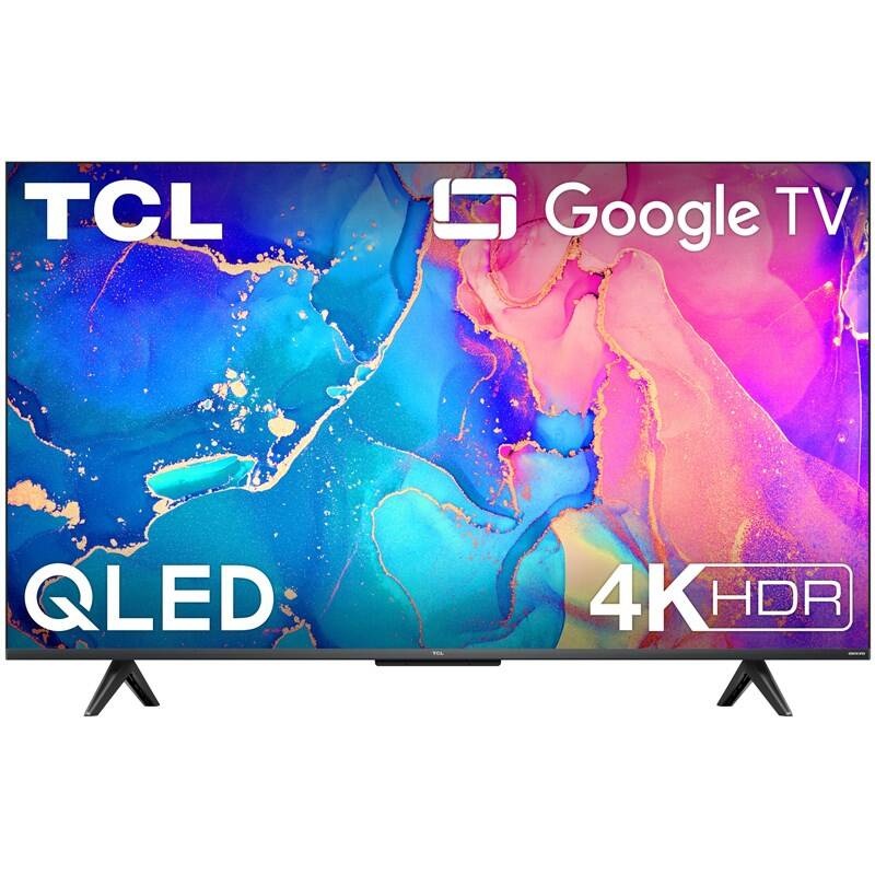 TCL 43C635 43" 108cm QLED, Google TV, 40W, Direct LED, Atmos