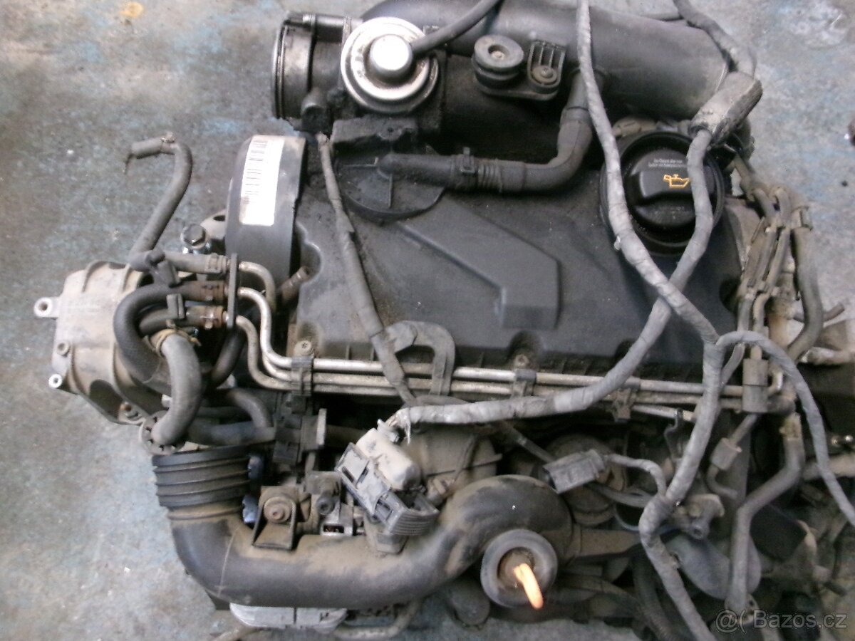 motor 1,9tdi 77kw BXE kompletní Octavia 2 , Golf 5