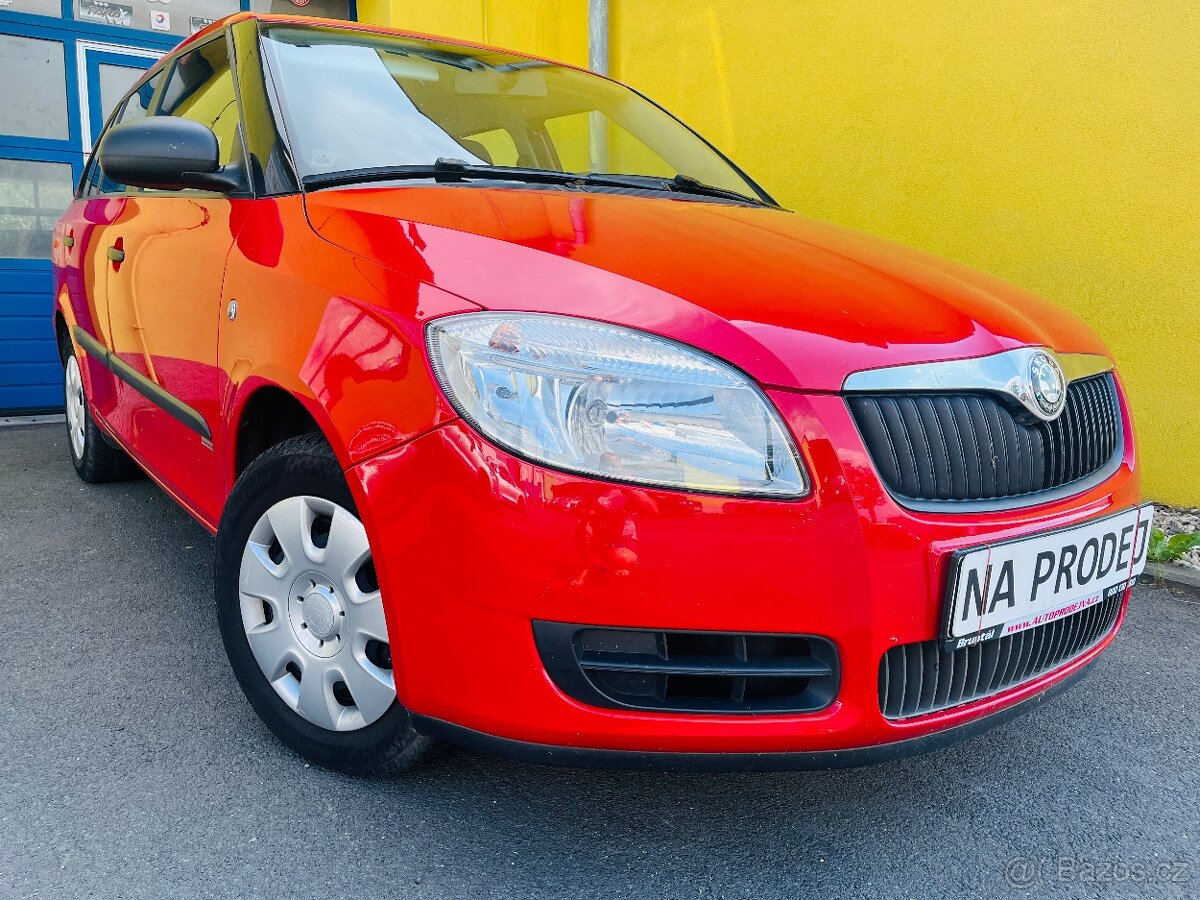 ŠKODA FABIA 1.2 i 51 kW COMBI NAJETO JEN 94 TIS KM PUVOD ČR