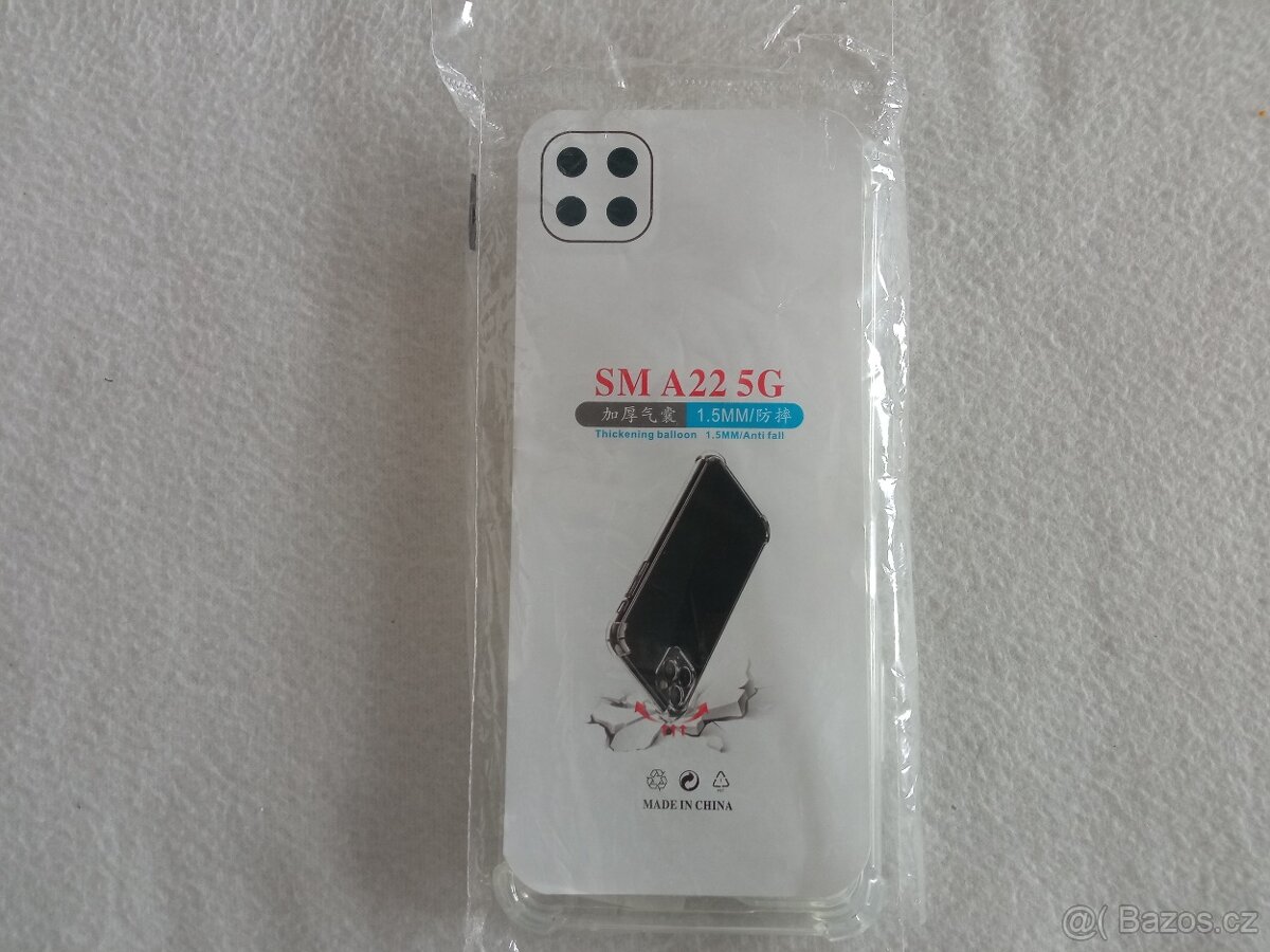 Samsung A22 5G - obal, sklo