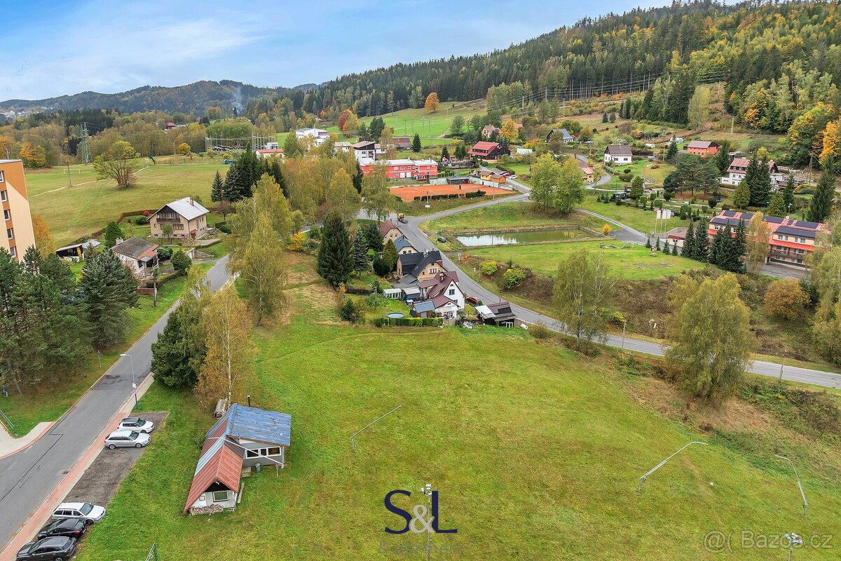 Prodej pozemky pro bydlení, 1 129 m2 - Tanvald, ev.č. 01002