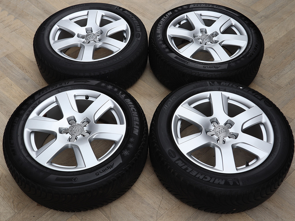 17" 5x112 ALU KOLA AUDI A6 C7 4G – ZIMNÍ - MICHELIN