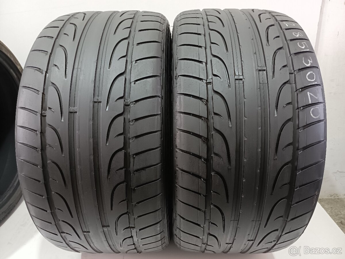 2ks letní pneu 285/30/20 Dunlop