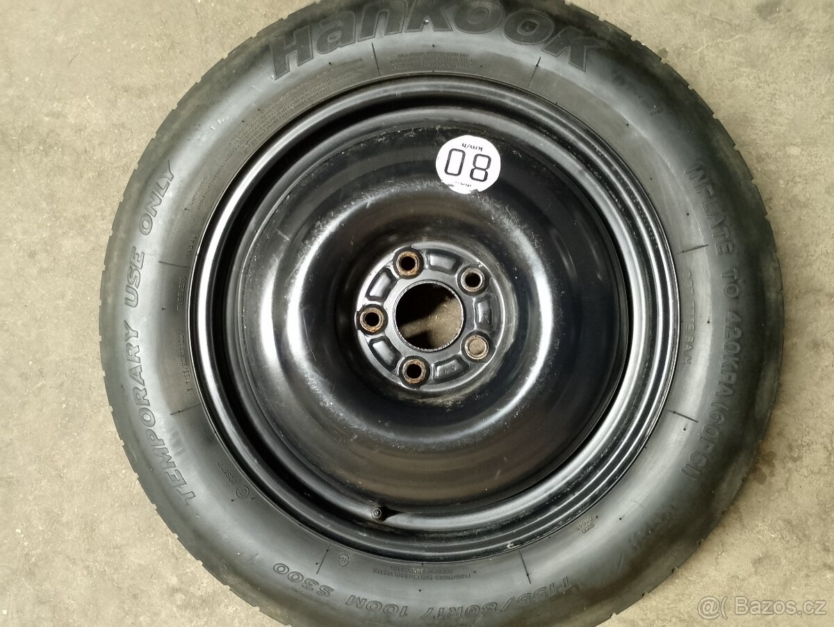 Dojezdove kolo 5x114,3 r17